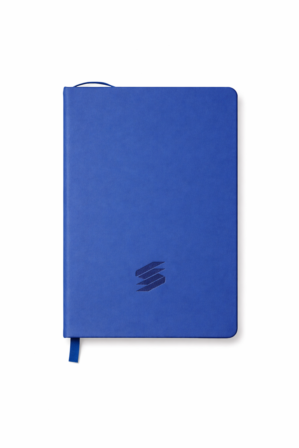 Blue page notebook